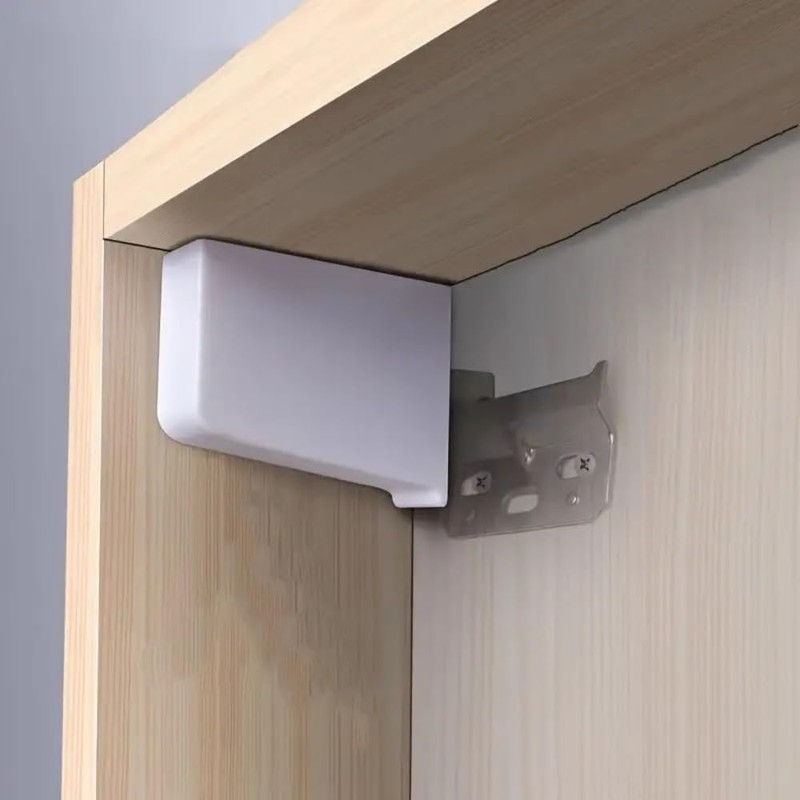 Pack of 8 Metal Support Plates, Cabinet Hanging Rail, Wardrobe