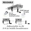 Cemetery Saddles for Grave Headstone, 1 Monument Saddle Holder 2