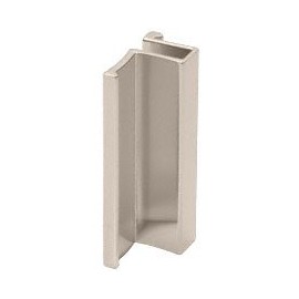 C.R. LAURENCE S0H238BN CRL Brushed Nickel Slip-On Handle For 3/16" or 1/4" Frameless Sliding Door