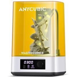 ANYCUBIC Wash and Cure Station 3.0, Resin 3D Printer Post-Process for Most LCD/SLA/MSLA/DLP Resin Printer, Detergent Saving&Dual Cleaning and Curing Models