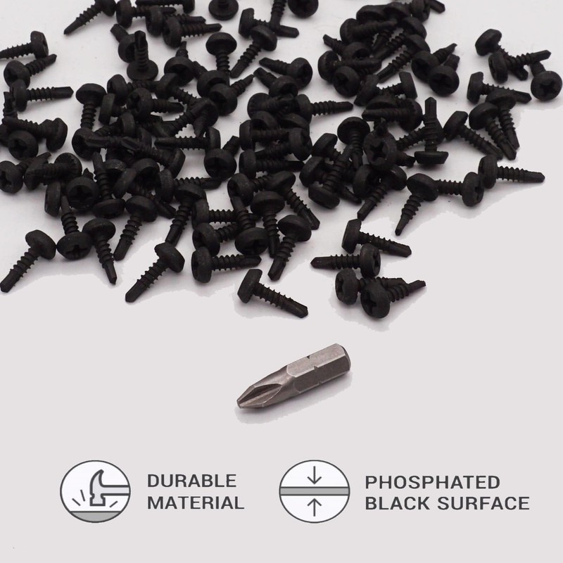 SKIR'CO (Pack of 600) Self Drilling Screws 3.5 x 13mm