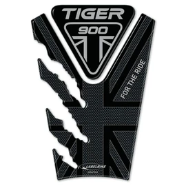 labelbike - Tank Pad Sticker in 3D Gel Resin Decoration and Protection of Motorcycle Tank compatible with Triumph Tiger 900 GT and Rally
