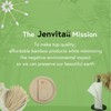 Jenvita Reusable Paper Towels Bamboo | Ultra Absorbent & Durable