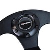 TIYPEOR D Shape Kart-Style Open-Top Suede Racing Steering Wheel for