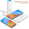 snsok snsok Desk Lamp with Wireless Charger, USB Charging Port,