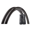 Panaracer F725-CLSP-B-2P Closer Plus Clincher Bicycle Tire, 700 x 25C,