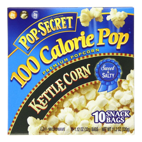 Pop Secret 100 Calorías Kettle Corn – 11.2 oz – 10 ct