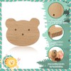 Qunclay, Pomelli decorativi in legno a forma di animale per
