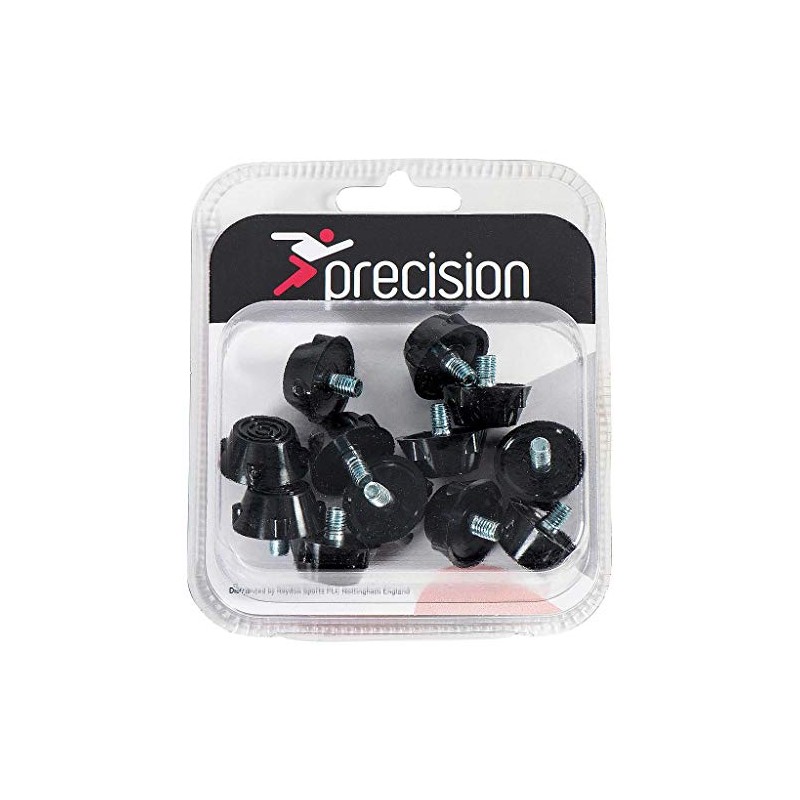 Precision Ultra Flat Rubber Football Studs Set of 12 -