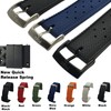 Max Tropical Vintage Style FKM Rubber Divers Replacement Watch Strap