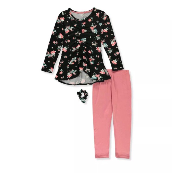 One Step Up NWT 2-Piece Girls 10-12 Top w/ Leggings, Outfit