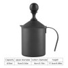 Stainless Steel Manual Double Mesh Milk Frother Foam Maker Coffee