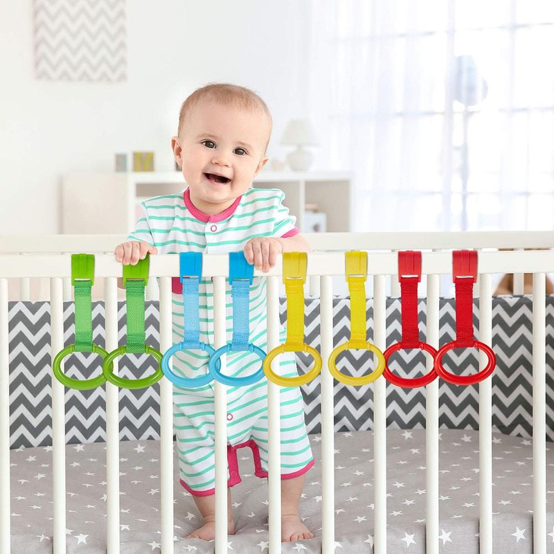 4 Pcs Baby Stand Up Walker Tool Rings Baby Pull