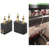 LeTradeJP Airplane Earphone Jack Converter Adapter, 3.5mm Dual Jack Converter,