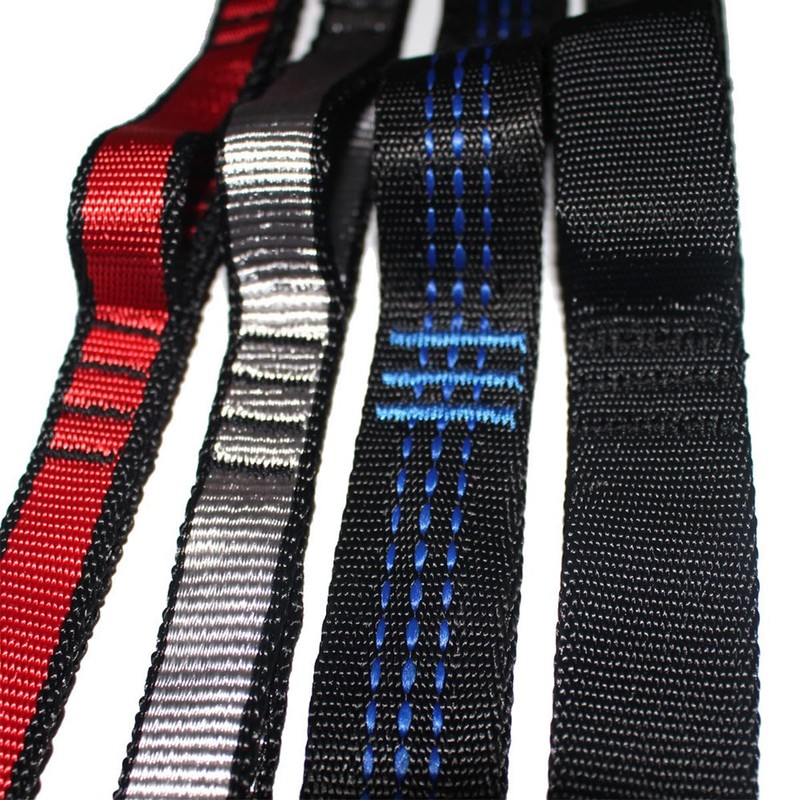 Tiardey 2 Pcs Daisy Chain,110cm Yoga Hammock Extension Strap,Strong Climbing