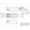 DIN Rail Mount AC 120V NEMA 5-15R Double Receptacles Outlet