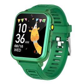 AIWIEP Kids Smart Watch with 24 Games Touch Screen Music Player Camera Alarm Clock Calculator Flashlight Stopwatch 12/24 hr Toys for Kids Gift for Girls 3-12 Year Old