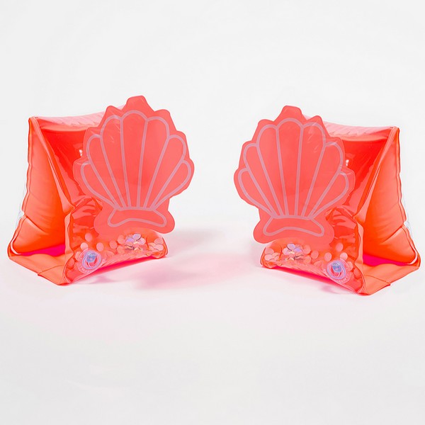 Sunnylife Buddy Float Bands | Neon Coral