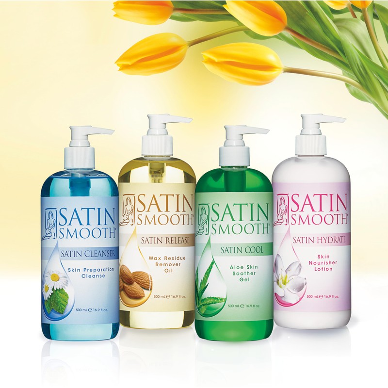 Satin Smooth Satin Release Wax Residue Remover Oil, Post-Wax Treatment