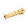 2-Pack 3-in-1 Multi-Purpose 5-inch Brass Twist Garden Hose Nozzle with