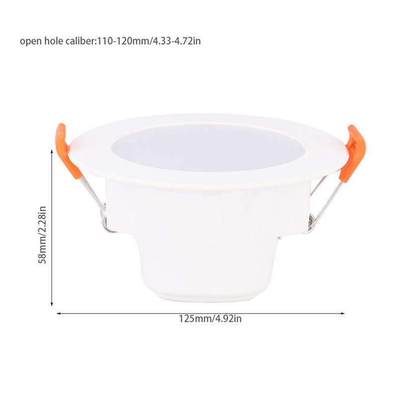 6000K AC90-265V LED Ceiling Light Downlight with Intelligent Radar Sensor