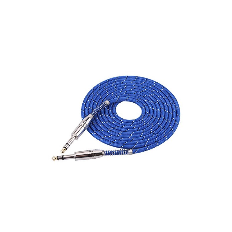 6.35 mm macho estéreo a 6.35 mm macho Jack Cable