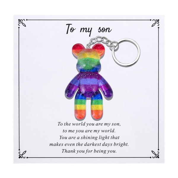 Pocket Bear Hug, Anxiety Relief Gifts for Son from Mom