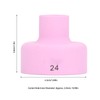 2Pcs TIG Welding Cup 24# Ceramic Nozzle 2.4mm Center Hole