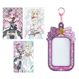 BANDAI [BANDAI] Kimi to Idol PreCure♪ Kimi to Ouen♪ PreCure Card & Case Cure's Queen & Cure Kiss Set'
