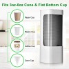 haqaf Cup Dispenser Wall Mounted Bathroom Cup Holder, 3oz-5oz Disposable