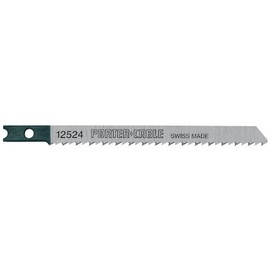 PORTER-CABLE 12524-5 4-Inch 10 TPI Wood Cutting Universal-Shank Jig Saw Blade (5-Pack)