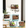 HapiRm Key Holder for Wall, Key Hanger with Home Design,