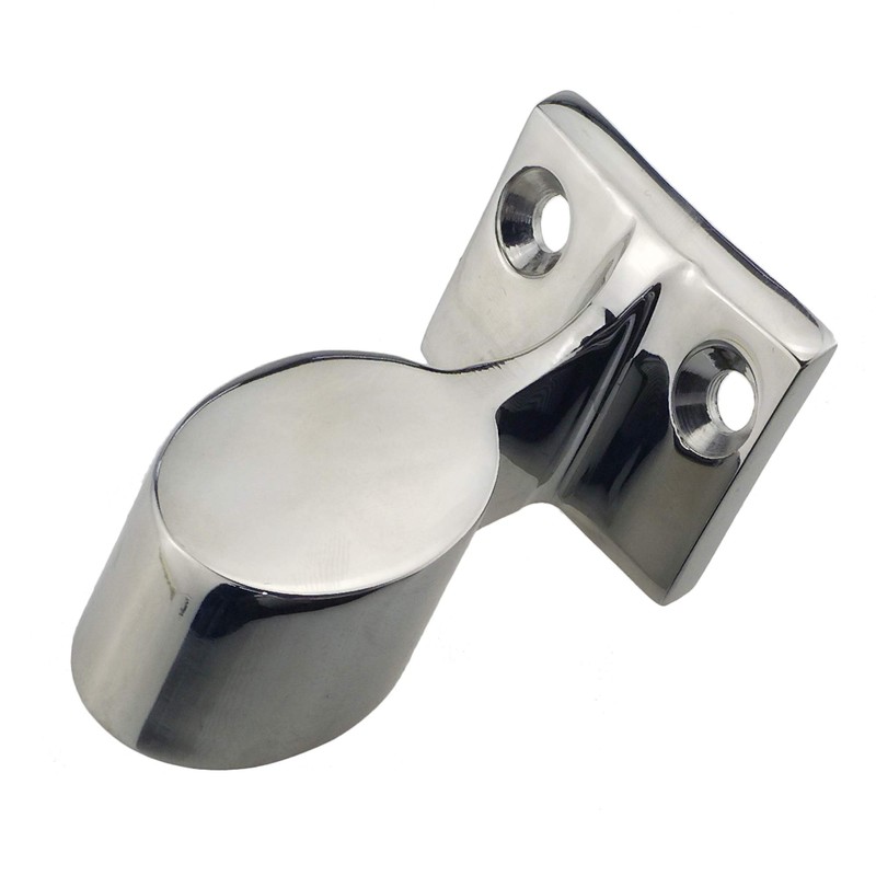 Pair Heavy Duty 316SS 60°Marine Boat Right-END Stanchion END Hand
