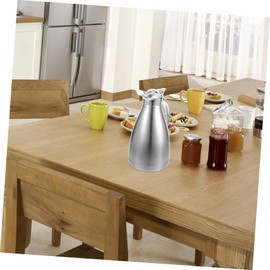 Mikinona Leak Proof Insulated Water Bottle 1.5l Stainless Steel Thermal Kettle Vacuum Pot Insulated Bottle Ideal for Kitchen