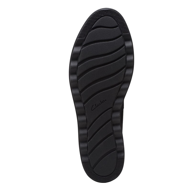 Clarks Women's Sharon Dolly, Black, 7.5 W