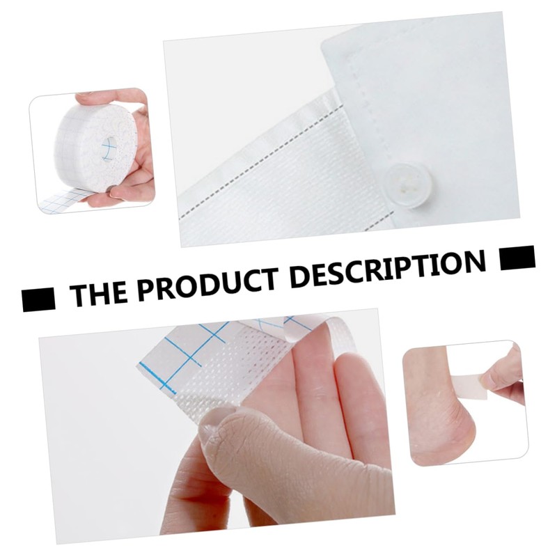 TOVINANNA 3 Rolls Sweat Absorbing Pads for Hat Collar Sweat
