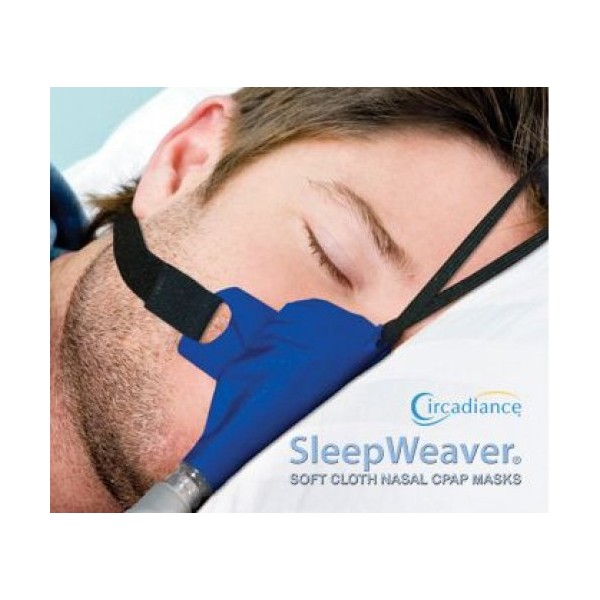 Sleepweaver Sleep Mask - positive airway control (Blue)
