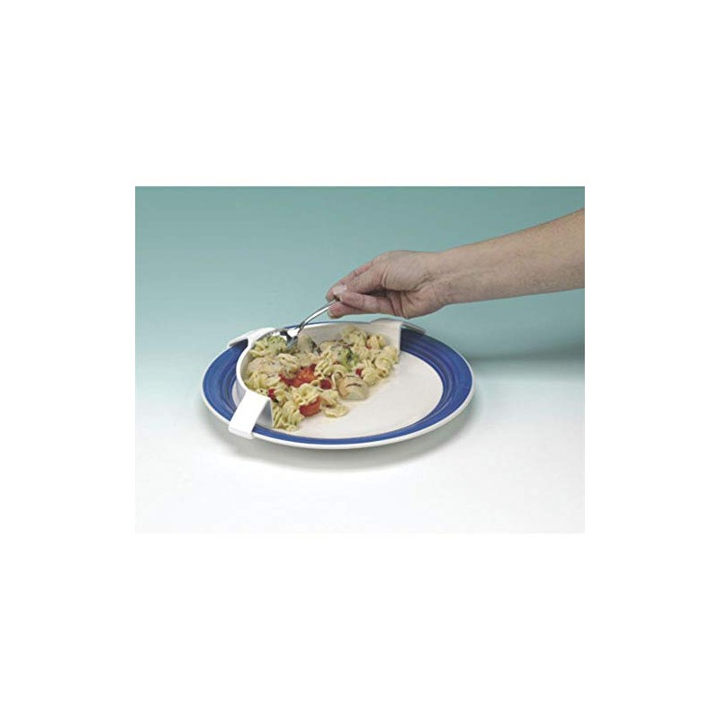 SP Ableware Food Bumper Clip-On Plate Attachment - White (745260002)