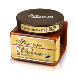 Hair Mask for Damaged Hair with Shea Butter & Keratin – Hydrate, Repair & Rejuvenate with Deep Moisture Treatment for Dry, Damaged, and Curly Hair