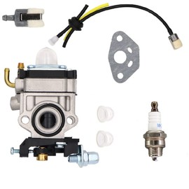 SAKITAM WYK186 Carburetor kit for Shindaiwa T242 T242X T260 T282 for Echo SRM260 SRM261 SRM261T PAS260 PB260L PPT260 PAS260 PE260 PAS261 PE261 SRM260 Trimmer w Air Filter A021000700
