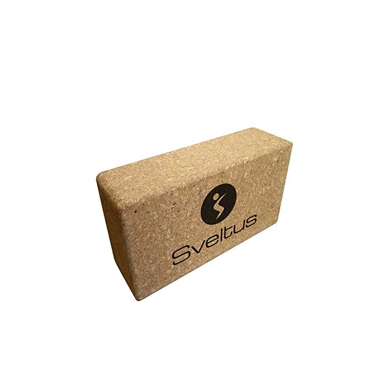 Sveltus Yoga Brick aus Kork, Unisex, für Erwachsene