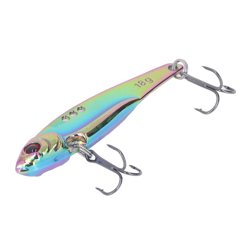 10PCS Fish Shape Artificial Bait High Simulation Aluminum Alloy Fishing