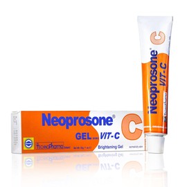 NEOPROSONE Crema de Vitamina C en Gel Tratamiento Despigmentante Aclarante Antimanchas con Vitamina C y Alfa Arbutina Cuidado de la Piel 30 ML
