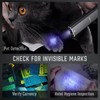 MIAOKE Rechargeable Ultra Thin EDC Flashlight 3000 Lumens UV and
