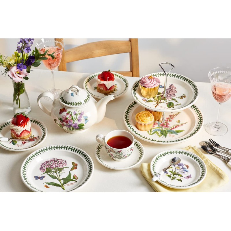 Portmeirion Home & Gifts Tea Towel, Cotton, Multi-Colour, 74 x