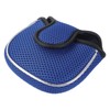 Andux Mesh Mallet Putter Cover Golf Putter Head Covers Blue,