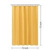 ALYVIA SPRING Yellow Shower Curtain or Liner with 3 Magnets