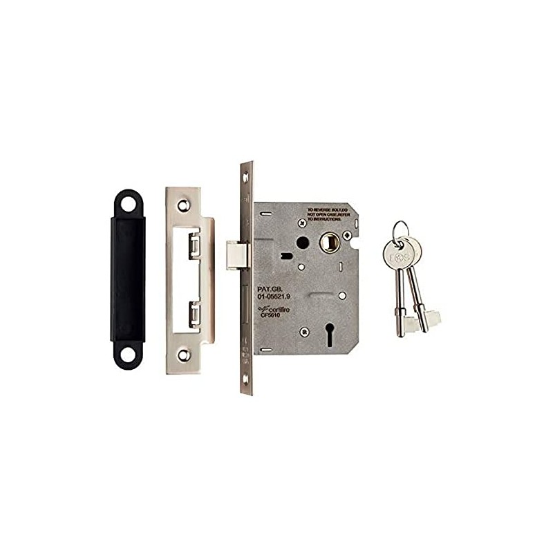 Carlisle Brass LSE5330SN/BP Sash Lock, Satin Nickel, 3 inch
