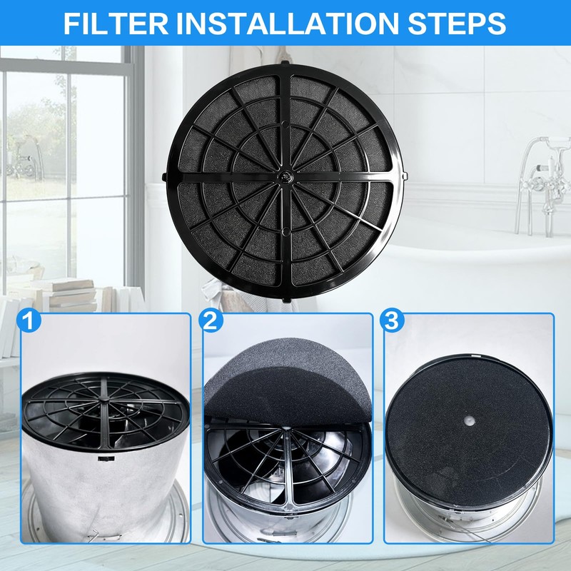 Mobile Home Bathroom Exhaust Fan Covers, 9-5/8" White Vent Grille,