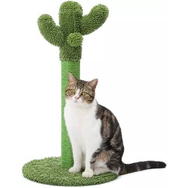 Made4Pets Cat Scratching Post, 21.7" Cactus Cat Scratcher Kitten Scratching Post